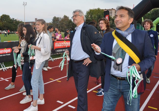 Brüksel Schaerbeek, Maratonu büyük katılım oldu.