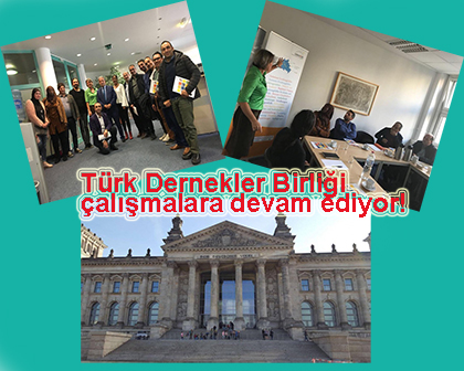 Türk Dernekler Birliği-UTV Berlinde incelemelerde bulundu