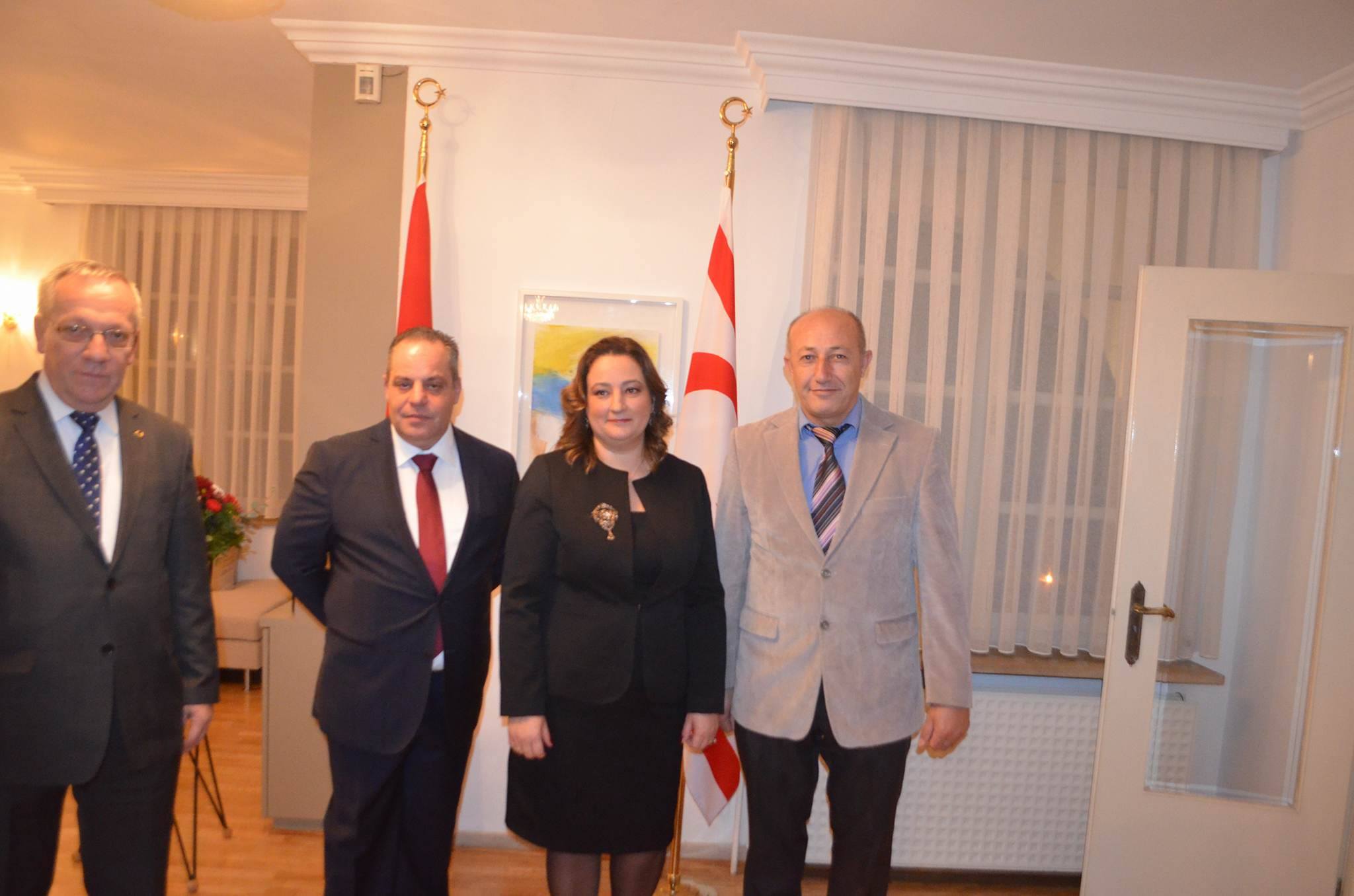 Kuzey Kıbrıs Türk Cumhuriyeti’nin (KKTC) 34. Kuruluş Yıldönümü Brüksel’de Kutladı…