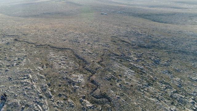 Eskişehir&rsquo;in Çifteler ilçesi Belpinar Köyünde Kurtuluş Savaşına ait siperler bulundu