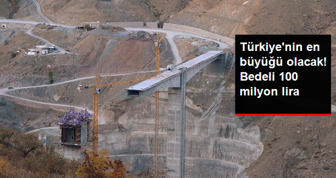 Türkiye’nin En Büyük Konsol Viyadüklü Asma Köprüsünde Sona Yaklaşılıyor