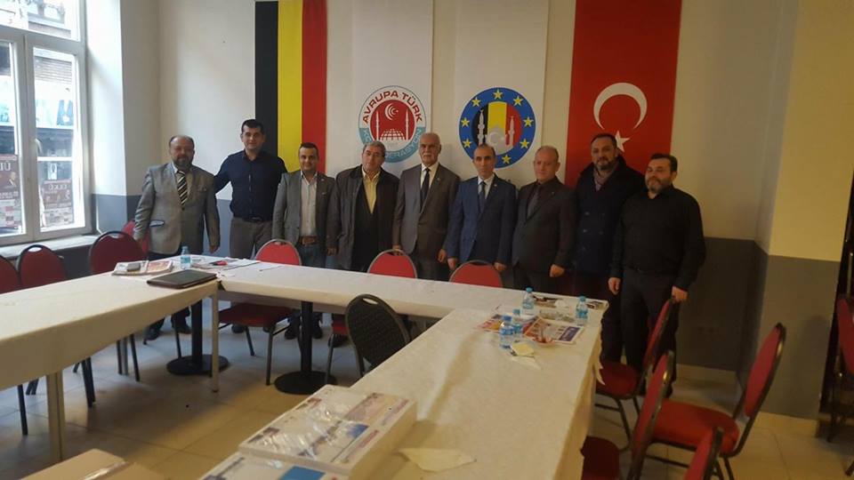 Belcıka Türk Federasyon Genel merkezinde belcıka yerel medya mensuplarıyla sabah kahvaltısında buluştu