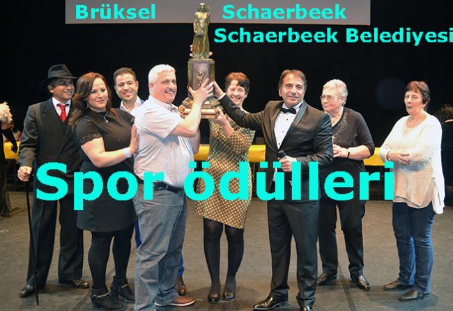 Brüksel Schaerbeek Belediyesi, başarılı sporcuları ödüllendirdi..