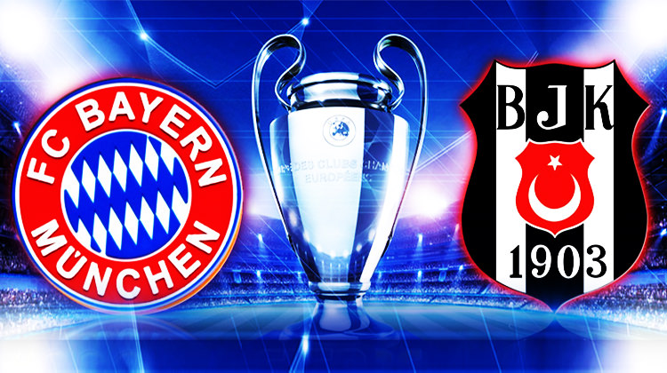 Beşiktaş, UEFA Şampiyonlar Ligi son 16 turunda Alman ekibi Bayern Münih ile eşleşti.
