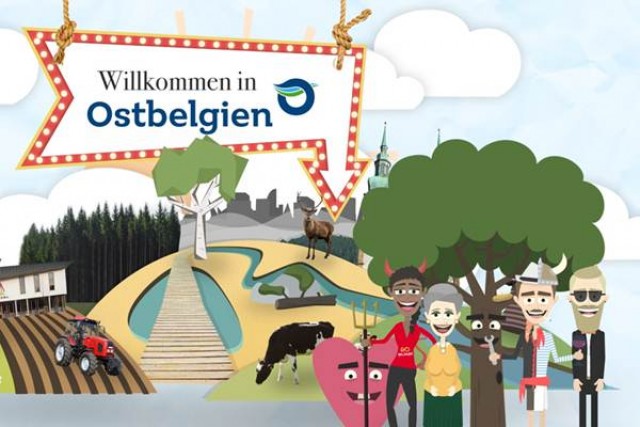 Ostbelguim Kutlamaları Görkemli ve Renkli Geçti.