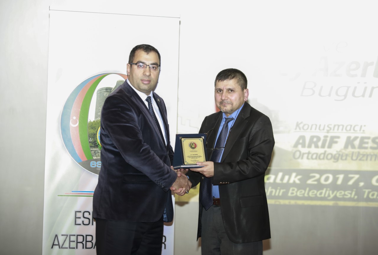 ESKİŞEHİR AZERBAYCANLILAR DERNEĞİ tarafından düzenlenen ‘’21 Azer ve Güney Azerbaycan’ın Bugünü’’ konulu konferans yoğun ilgi gördü