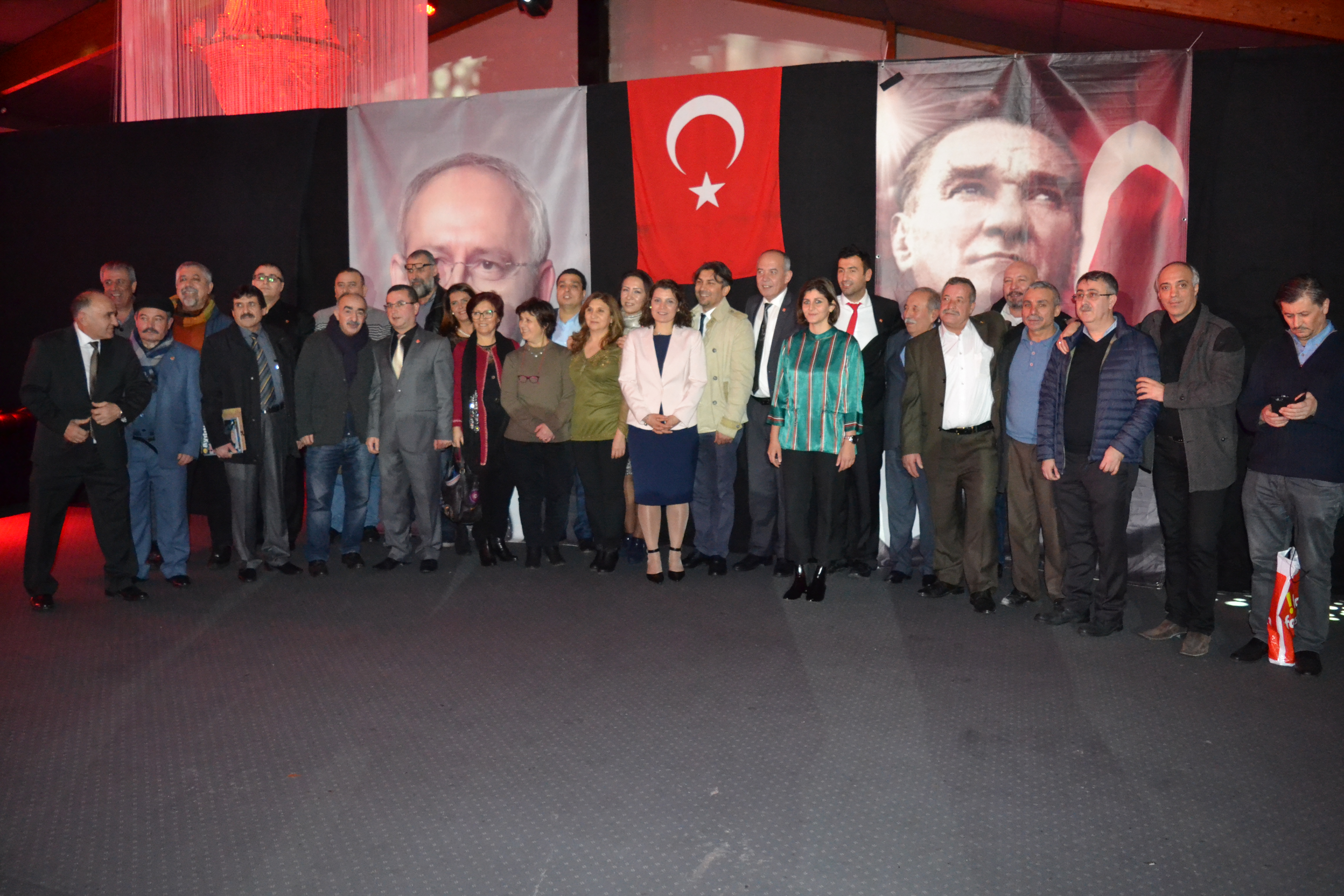 CHP Belçika Birliği Yeni Yıl Resepsiyonu Duzenledi