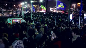 Belçika&rsquo;da Sığınmacılara Destek 3 bin kişi Katildi