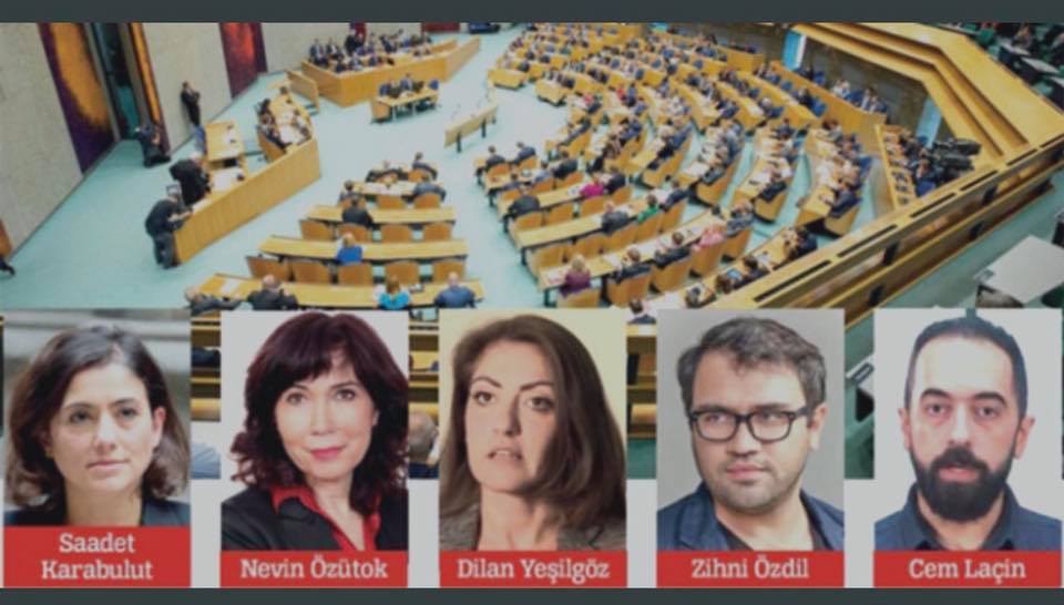 Hollanda meclisinde Soykırım yasasına Türkiye kökenli 5 vekil evet oyu kullandı.