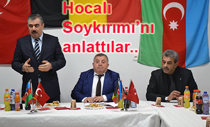 Brüksel’de Hocalı Soykırımı hakkında seminer verildi..