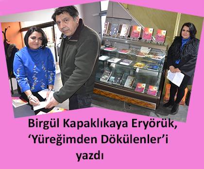 Yazar Birgül Kapaklıkaya Eryörük ve Nerkız Şahin’de kitaplarıni Sundular