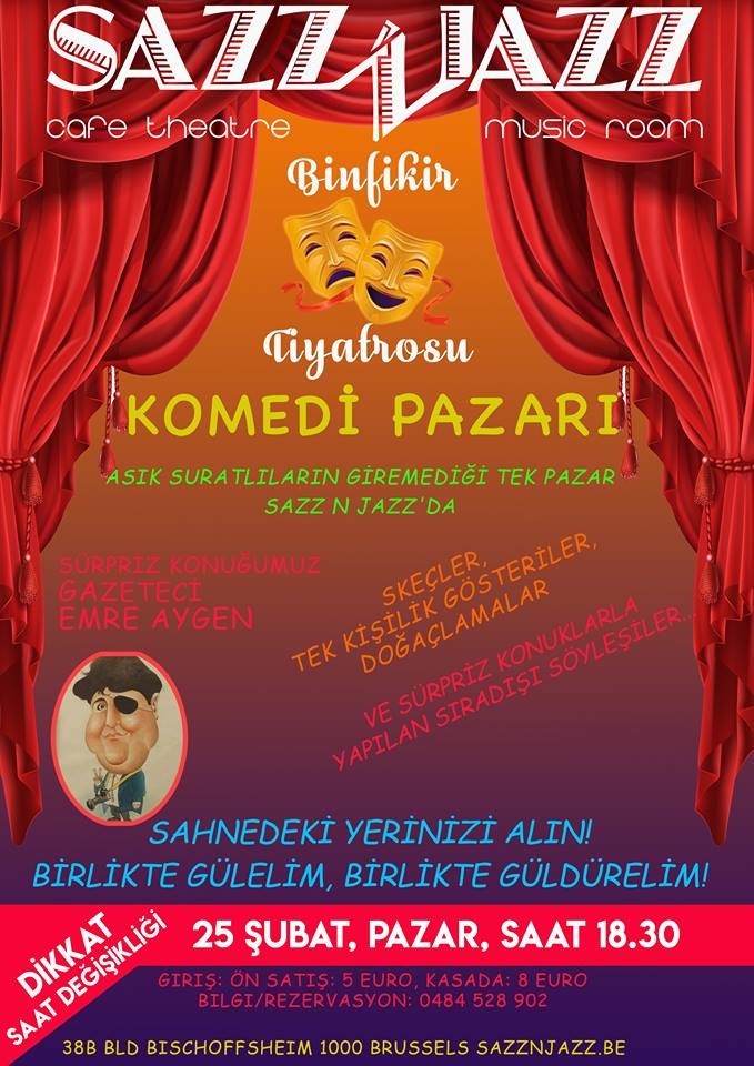 ÜNLÜ GAZETECİ EMRE AYGEN KOMEDİ PAZARI’NA KONUK OLUYOR