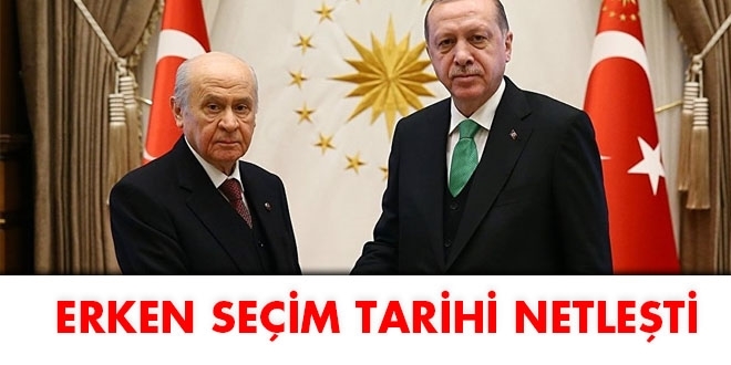 Erken seçim 24 Haziran&rsquo;da (Cumhurbaşkanı Erdoğan açıkladı)