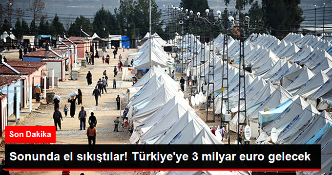 AB Liderleri Anlaştı, Mülteciler İçin Türkiye&rsquo;ye 3 Milyar Euro Gönderilecek