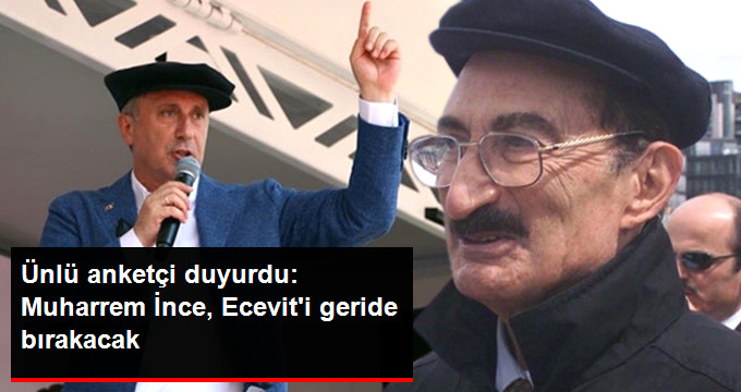 SONAR Başkanı Bayrakçı Duyurdu: İnce, Ecevit&rsquo;i Geride Bırakacak