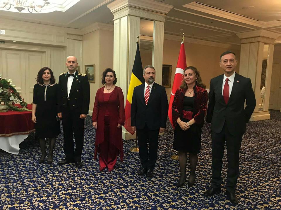 Cumhuriyet&rsquo;in 95. Yılı Belcika,da Kutlandi