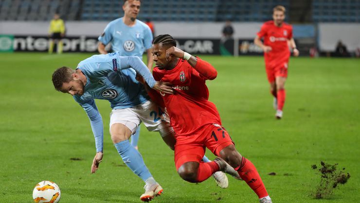 Beşiktaş – Malmö, karsinda kaybetti.