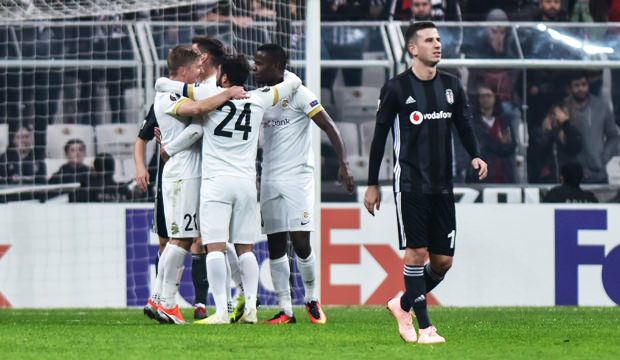 Beşiktaş, UEFA Avrupa Liginde Konuk Ettiği Genk&rsquo;e 4-2 Mağlup Oldu