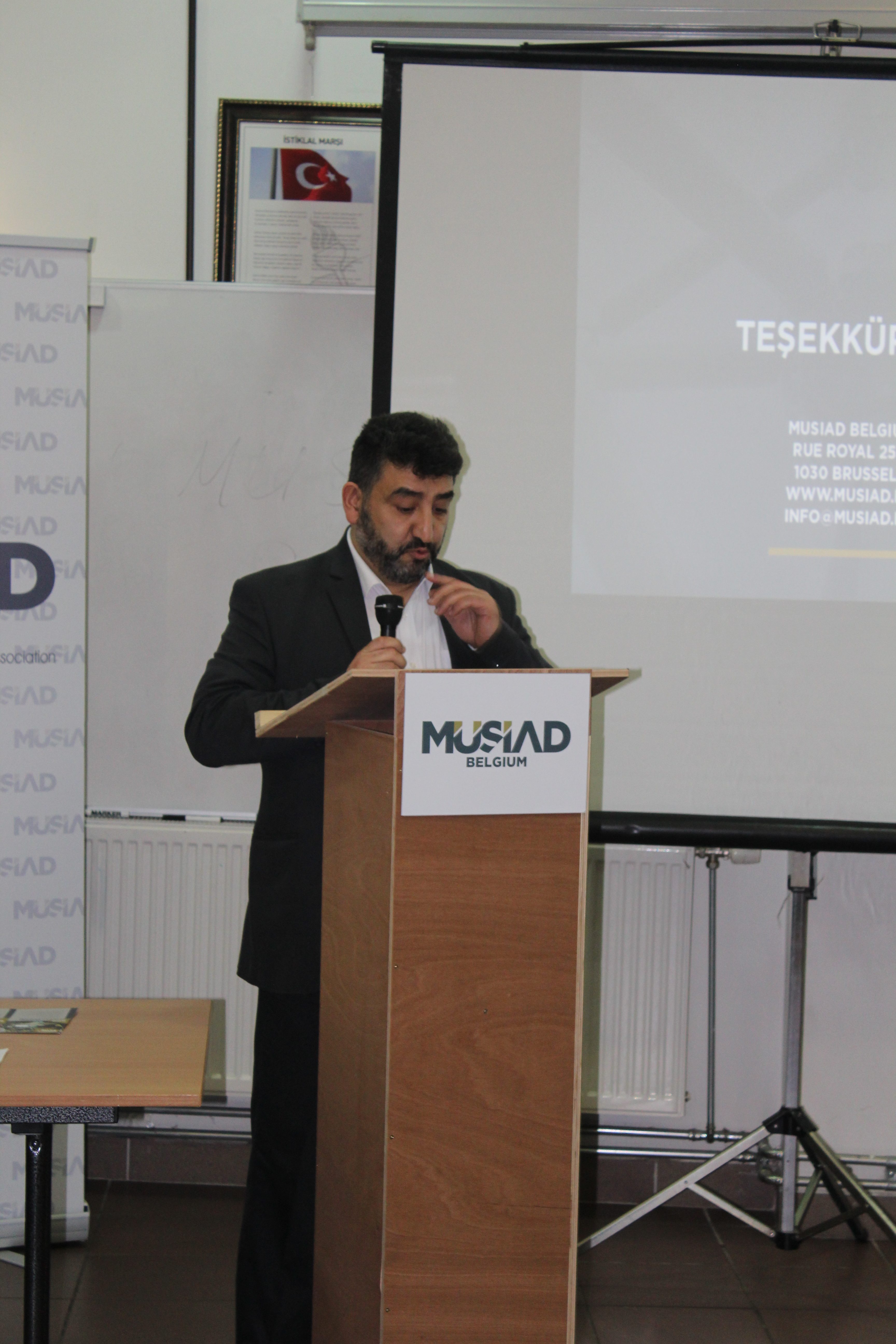 MÜSİAD Belçika Esnaflarla Gent Şehrinde Buluştu