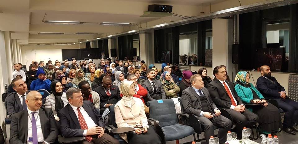 Ak Parti Genel Başkan yardımcısı  Cevdet Yılmaz UID Belçika Temsilciligini Ziyaret etti