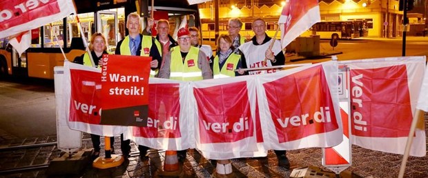 Almanya&rsquo;da 8 havalimanında grev yapılacak