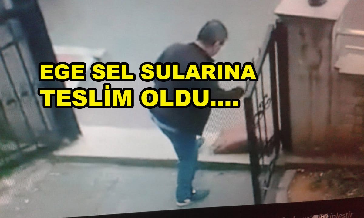 ​Ege&rsquo;de şiddetli yağmur hayatı felç etti.