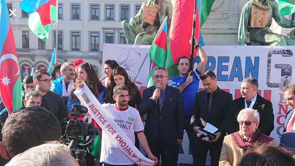 Belçika&rsquo;da Hocalı Şehitleri Anıldı