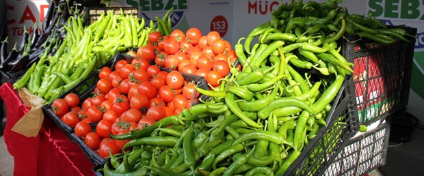 Üreticiden tüketiciye doğrudan sebze satışı başladı