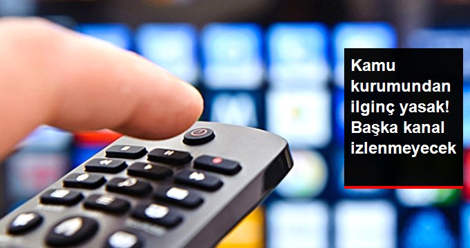 Şeker Fabrikalarından İlginç Yasak! Sadece TRT Haber İzlenecek