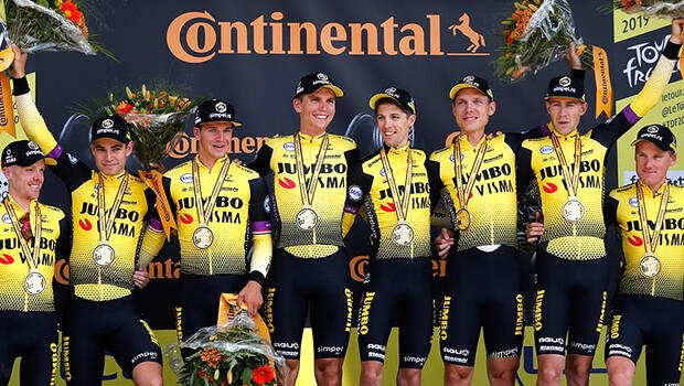 Fransa Bisiklet Turu ikinci etabını Jumbo-Visma takımı kazandı