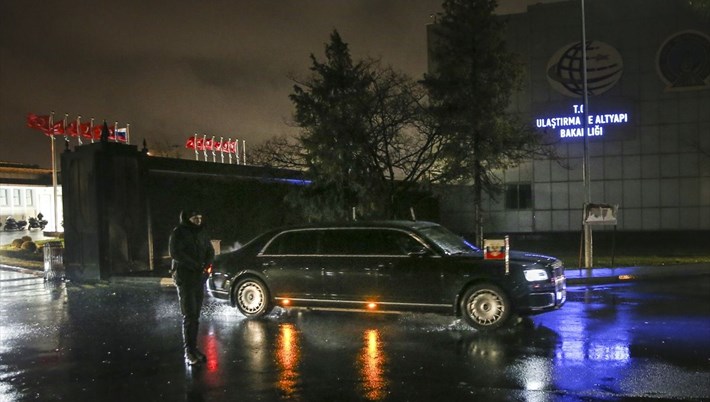 Rusya Devlet Başkanı Vladimir Putin Turkiye&rsquo;ye geldi