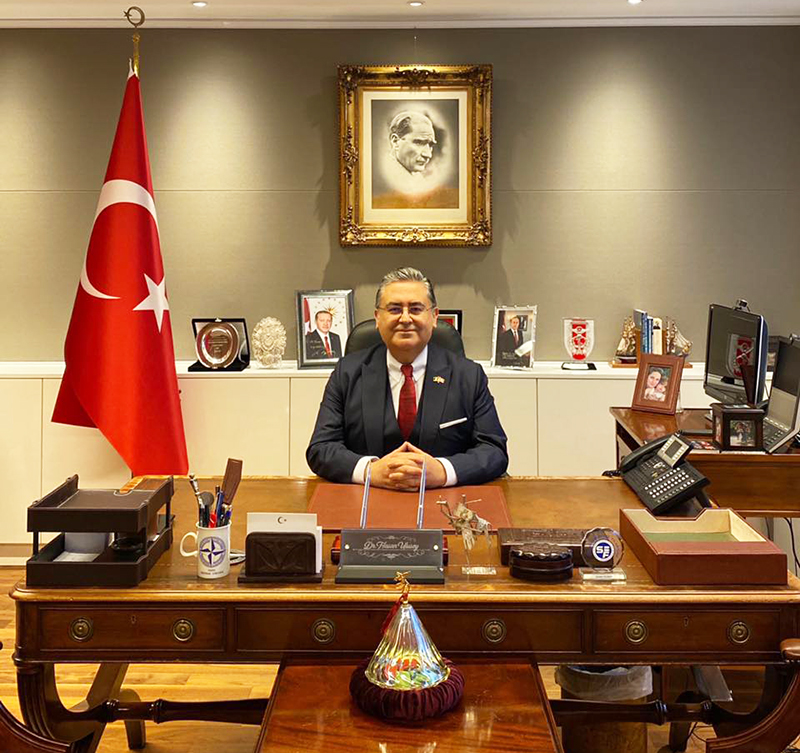 T.C. BRÜKSEL BÜYÜKELÇİSİ DR.HASAN ULUSOY’UN YAKLAŞAN RAMAZAN AYI BAĞLAMINDA BELÇİKA’DAKİ TÜRK TOPLUMUNA MESAJI
