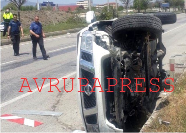 Afyonkarahisar il genel meclis üyesi Necati Sevik trafik kazasında yaralandı