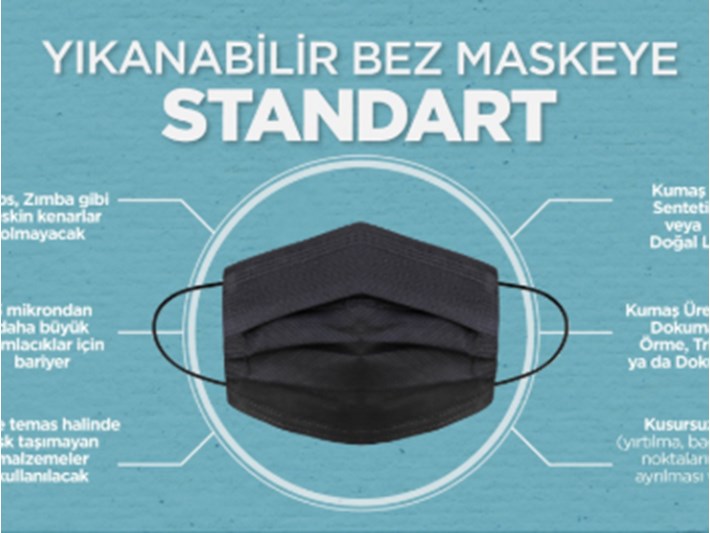 Bez maskeye standart getirildi