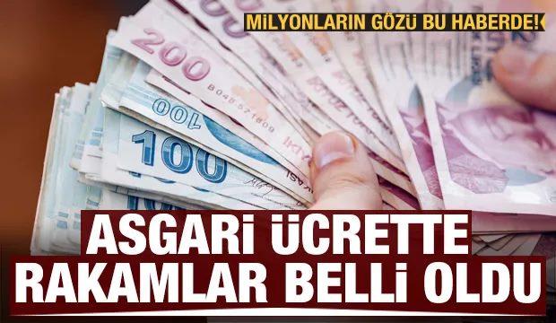 Turkiye »de  Asgari ücrette rakamlar belli oldu