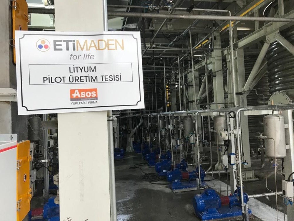 Türkiye’nin ilk lityum üretim tesisi Eskişehir’de resmen açıldı