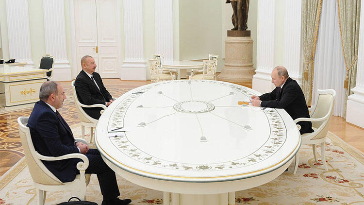 Putin, Aliyev ve Paşinyan görüşmesi sonrası ortak açıklama!