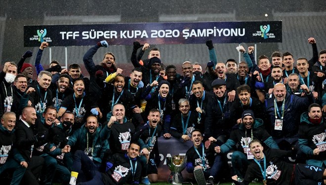 TFF Süper Kupa Trabzonspor&rsquo;un..