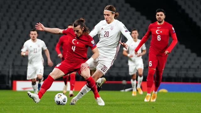 Türkiye Letonya&rsquo;yla 3-3 berabere kaldı