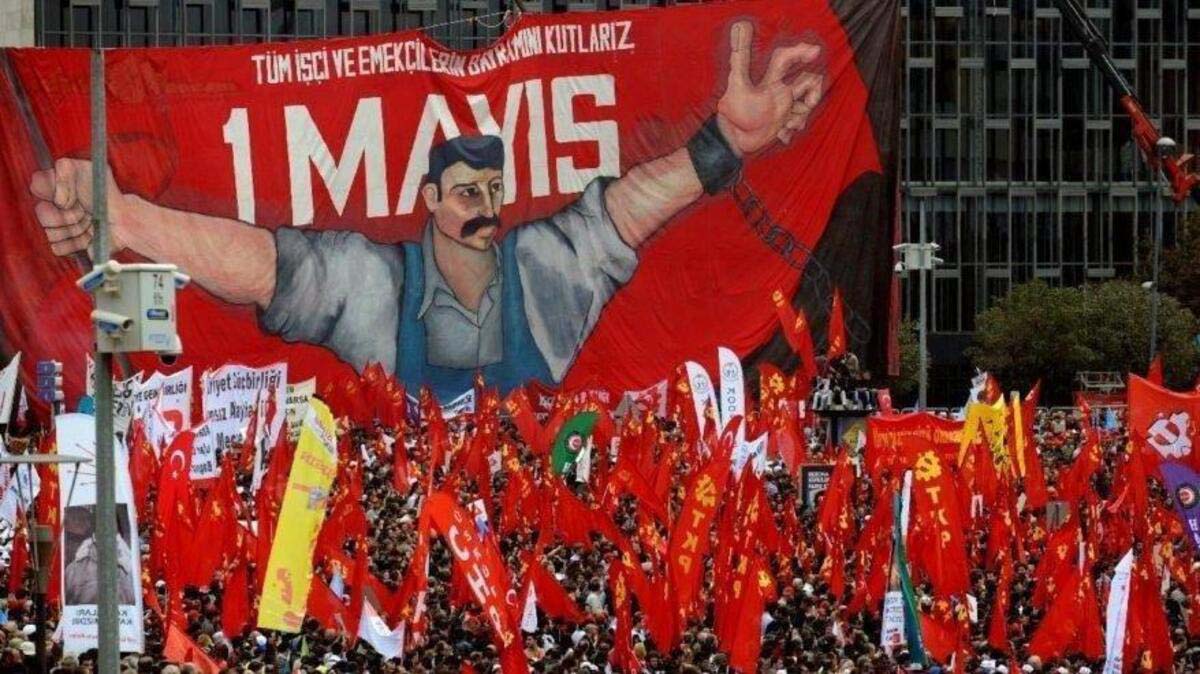 1 Mayıs işçi bayramı kutlu olsun..