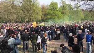 Parti yapmak için toplanan yüzlerce gence Belçika polisi acımadı