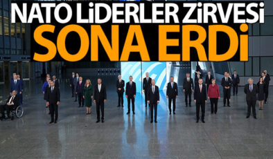 Belçika&rsquo;nın başkenti Brüksel&rsquo;de NATO Liderler Zirvesi  sona erdi