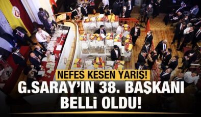 Galatasaray&rsquo;ın 38. başkanı Burak Elmas!
