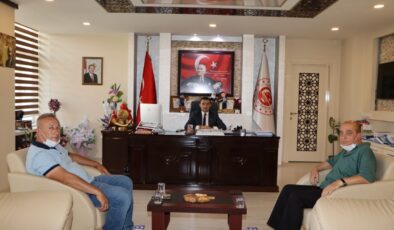EMİRDAĞLI GAZETECİLERDEN, EMİRDAĞ KAYMAKAMLIGINA ZİYARET