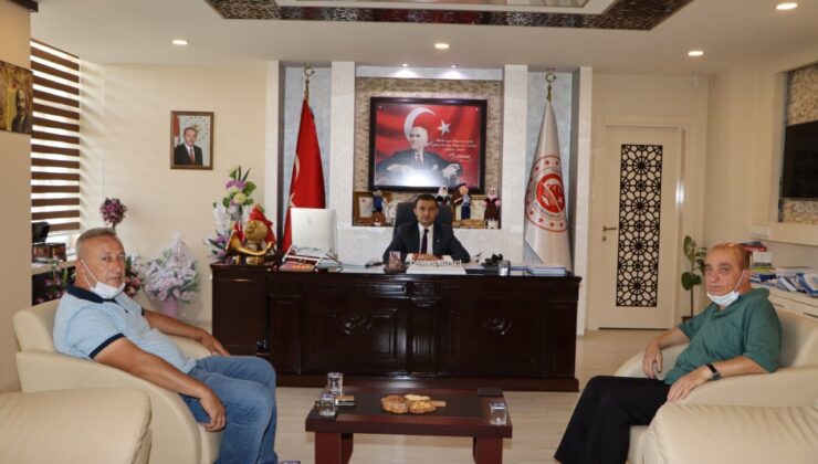 EMİRDAĞLI GAZETECİLERDEN, EMİRDAĞ KAYMAKAMLIGINA ZİYARET