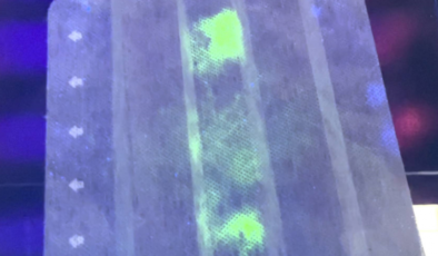 Bilim adamları, Covid-19 ile temas halinde parlayan bir maske icat etti