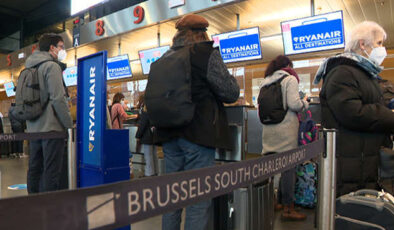 Belçikalılar okul tatillerinin başlamasıyla uçaklara akın ediyor