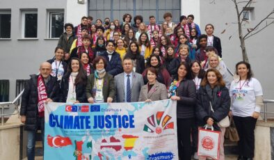 Eskişehir Fatih Fen Lisesi öğrencilerinin ‘Erasmus+ Okul ortaklığı’ projesi yoğun ilgi gördü