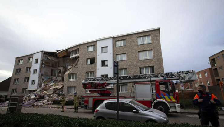 Belcika Turnhout&rsquo;ta bir apartmanda meydana gelen ağır patlamada dört kişi öldü