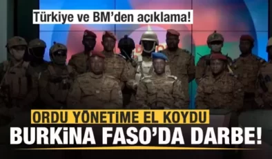 Burkina Faso&rsquo;da darbe! Ordu yönetime el koydu